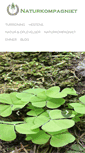 Mobile Screenshot of naturkompagniet.com